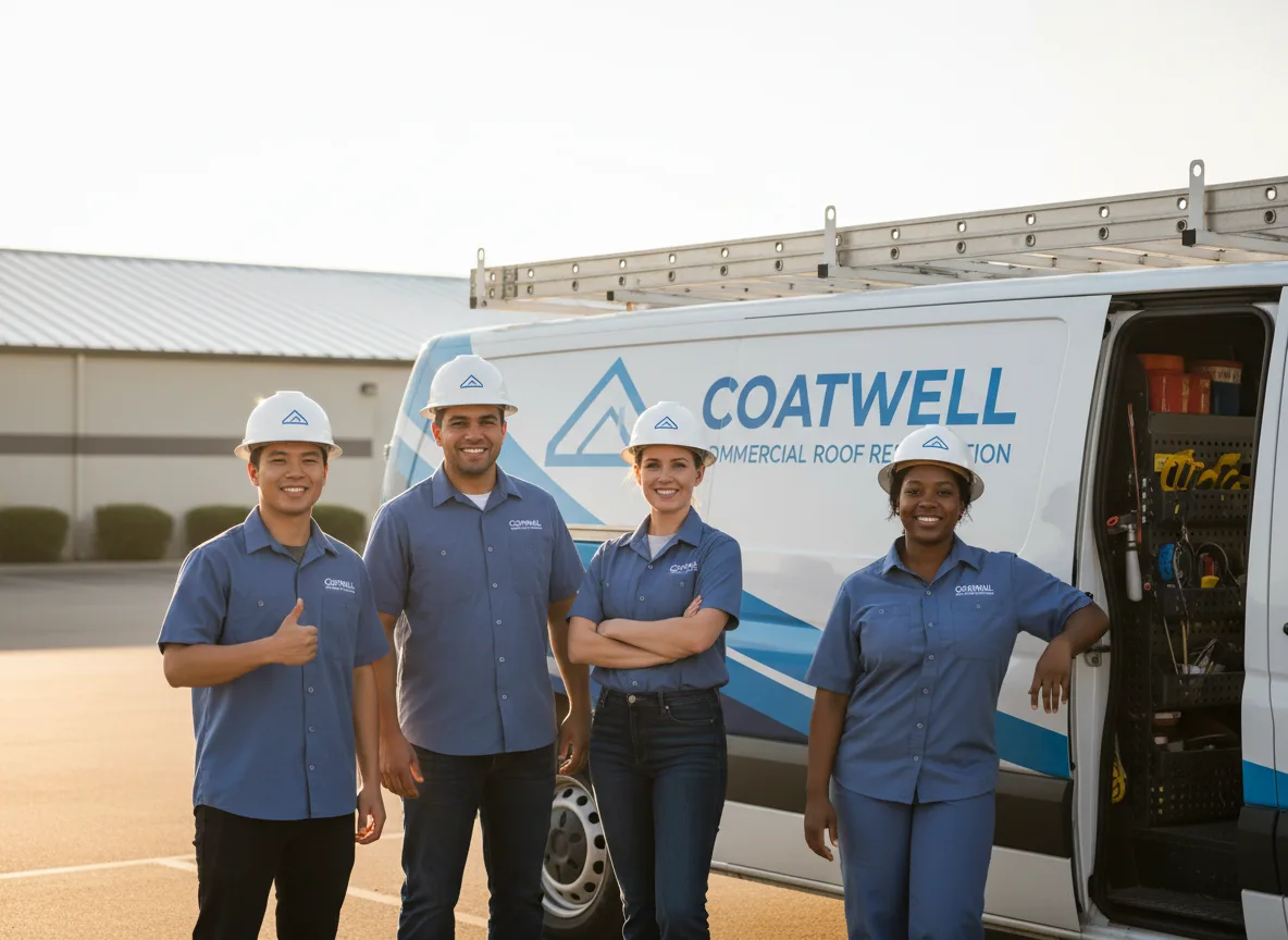 Commercial roof coating company in Nocona, TX